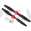 350QX02-R Xtreme Productions Carbon Blade pair normal/reverse Red 350QX